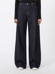 Oversized low-rise trousers - Midnightblue