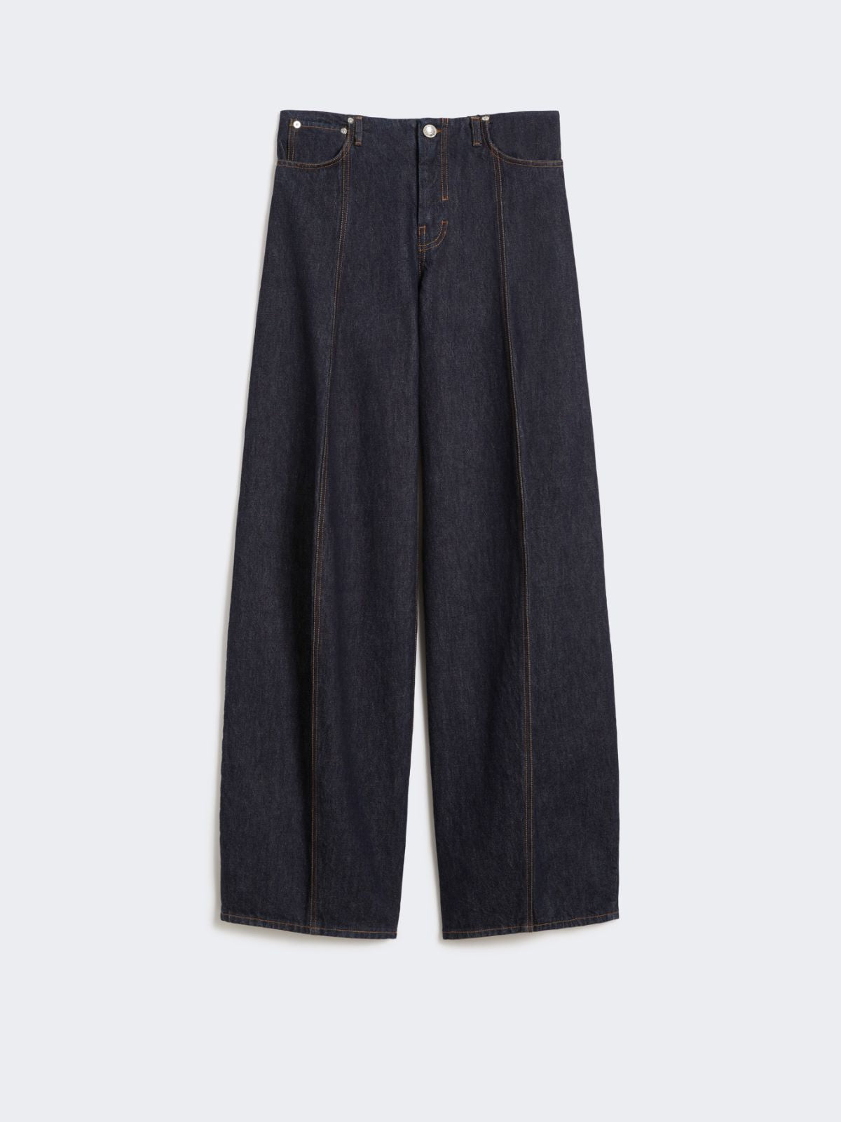 Oversized low-rise trousers - Midnightblue