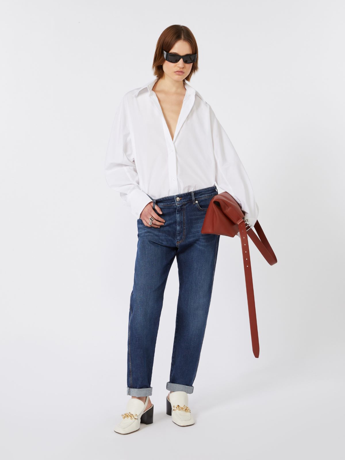 Perfect boyfriend jeans - Ultramarine