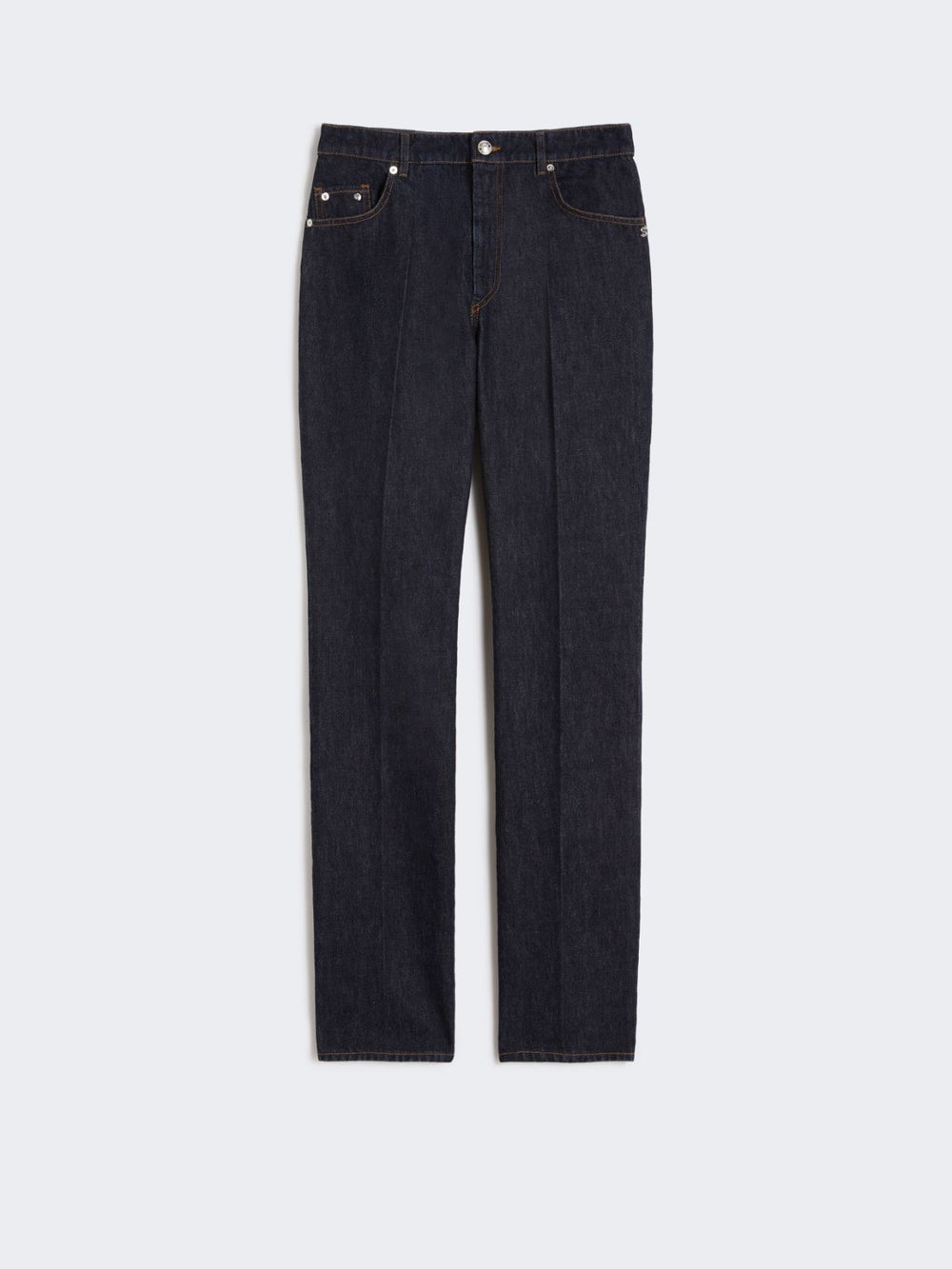 Slim-fit jeans with flared hems - Midnightblue