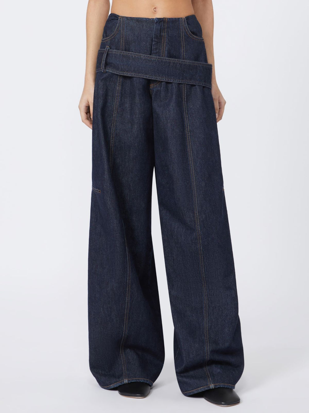 Wide-fit jeans - RUNWAY - Navy