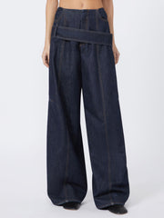 Wide-fit jeans - RUNWAY - Navy