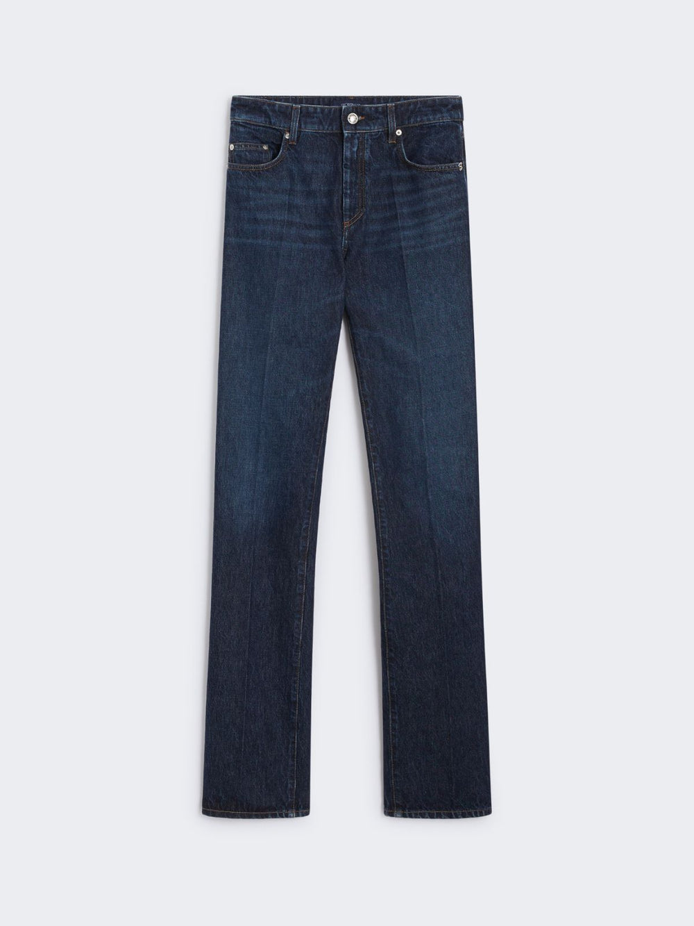 Low-waisted flared jeans - Midnightblue