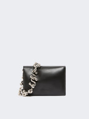 Padded nappa-leather mini Soffy Bag - Black