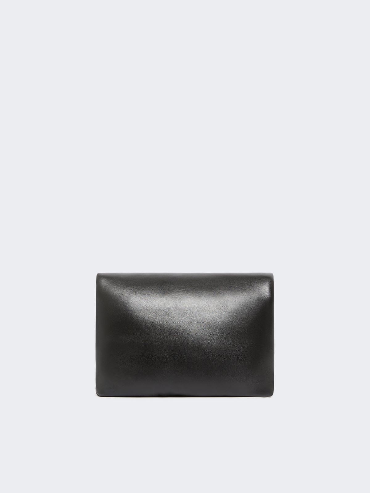 Padded nappa-leather mini Soffy Bag - Black
