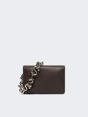 Padded nappa-leather mini Soffy Bag - Cocoa