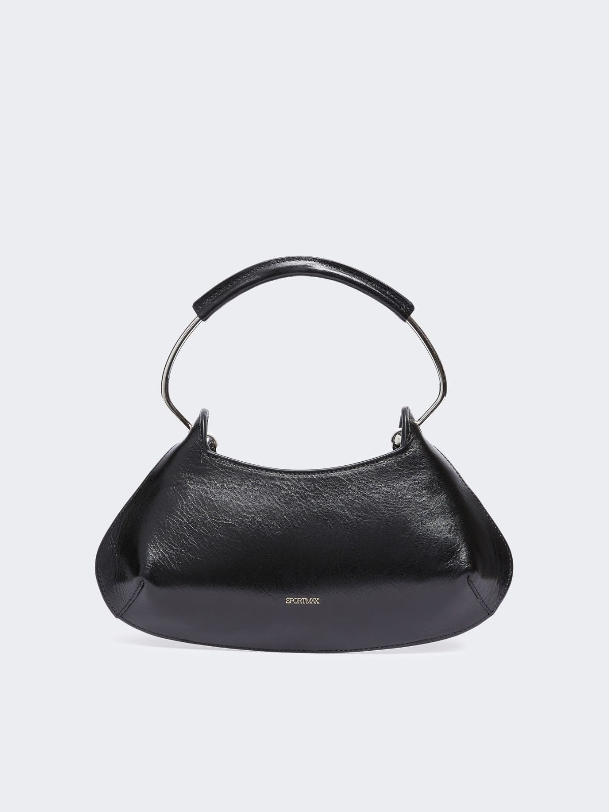 Caju mini leather bag - Black