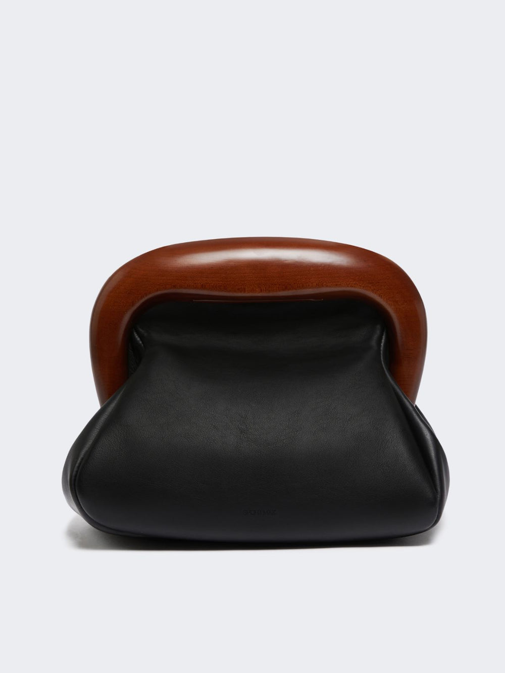 Medium leather Bouba bag - Black