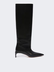 Knee-high boots - Black