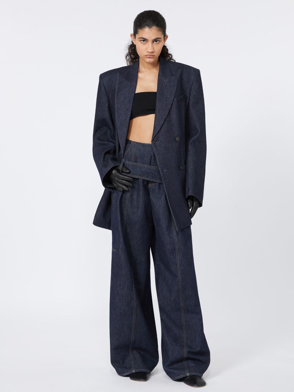 Bandeau bra - RUNWAY - Black