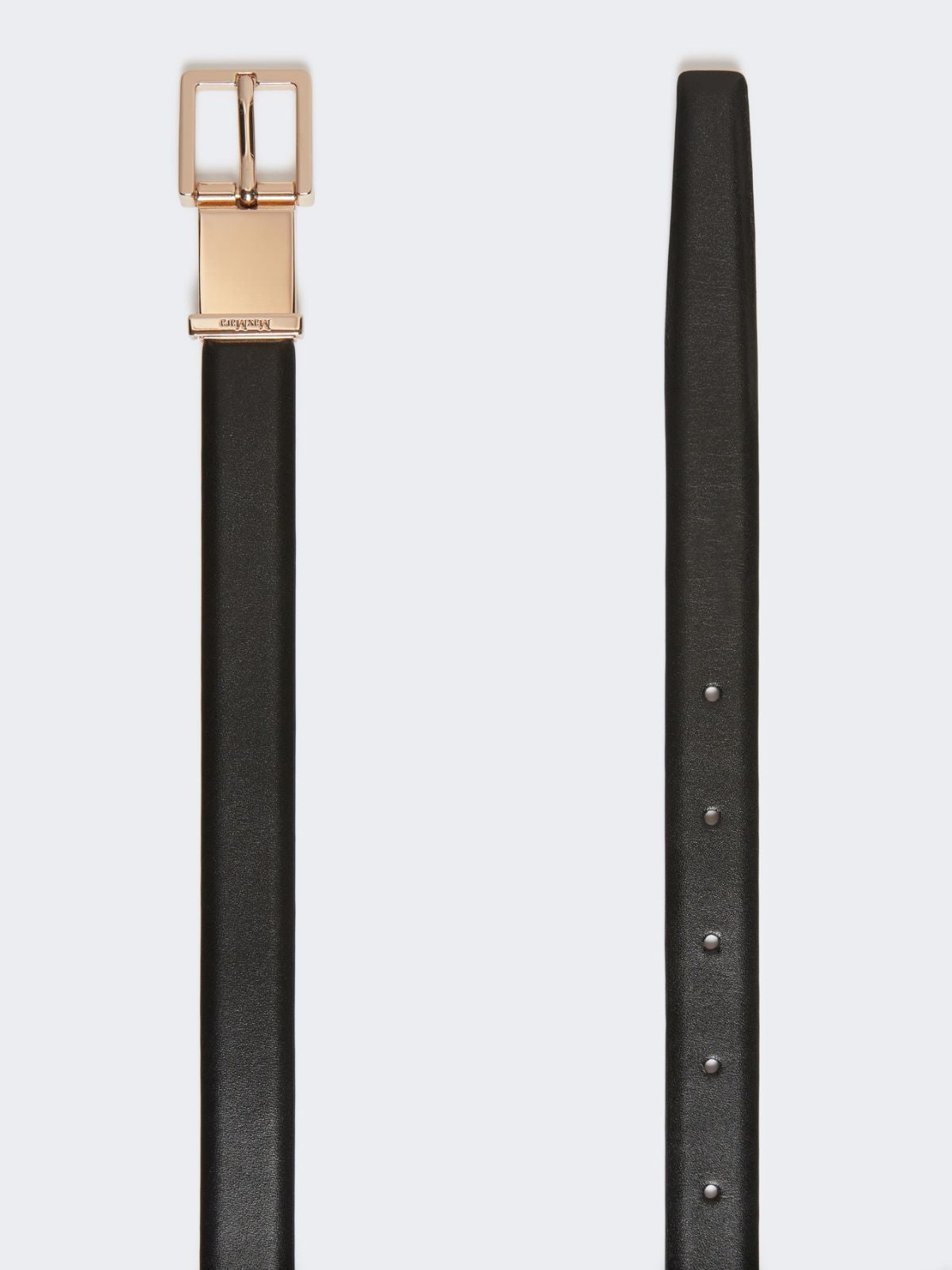 Leather belt - Black