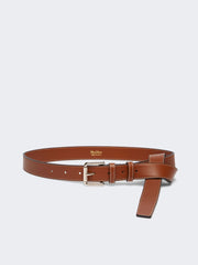 Leather belt - Tobacco