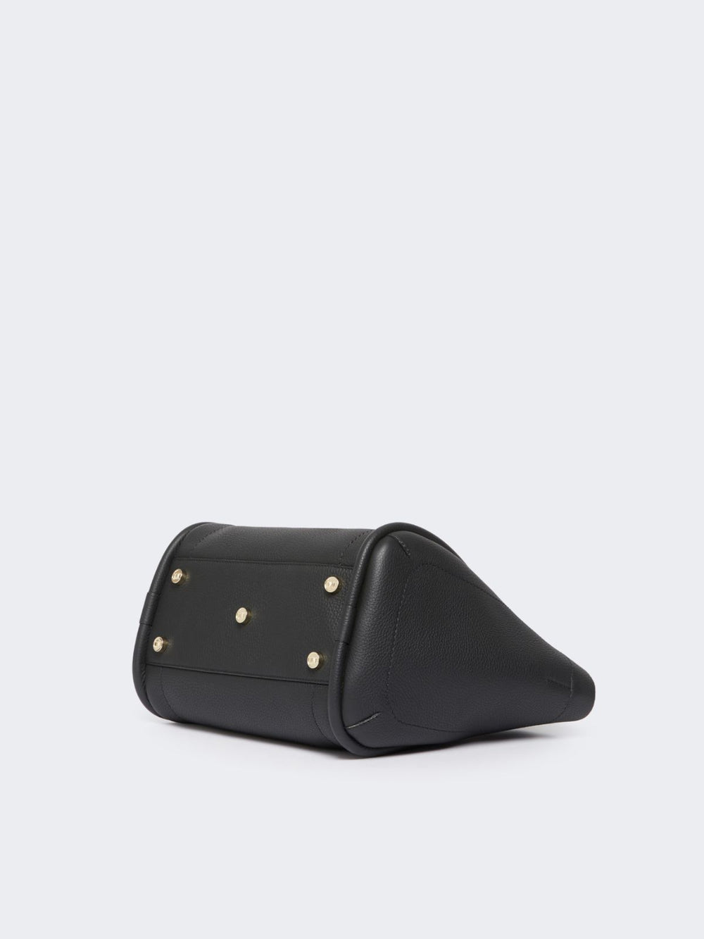 Small leather Marine bag - Black