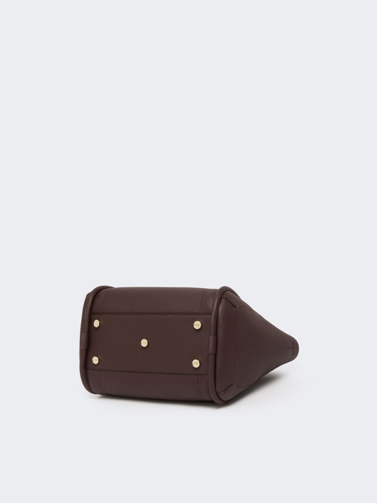 Small leather Marine bag - Bordeaux