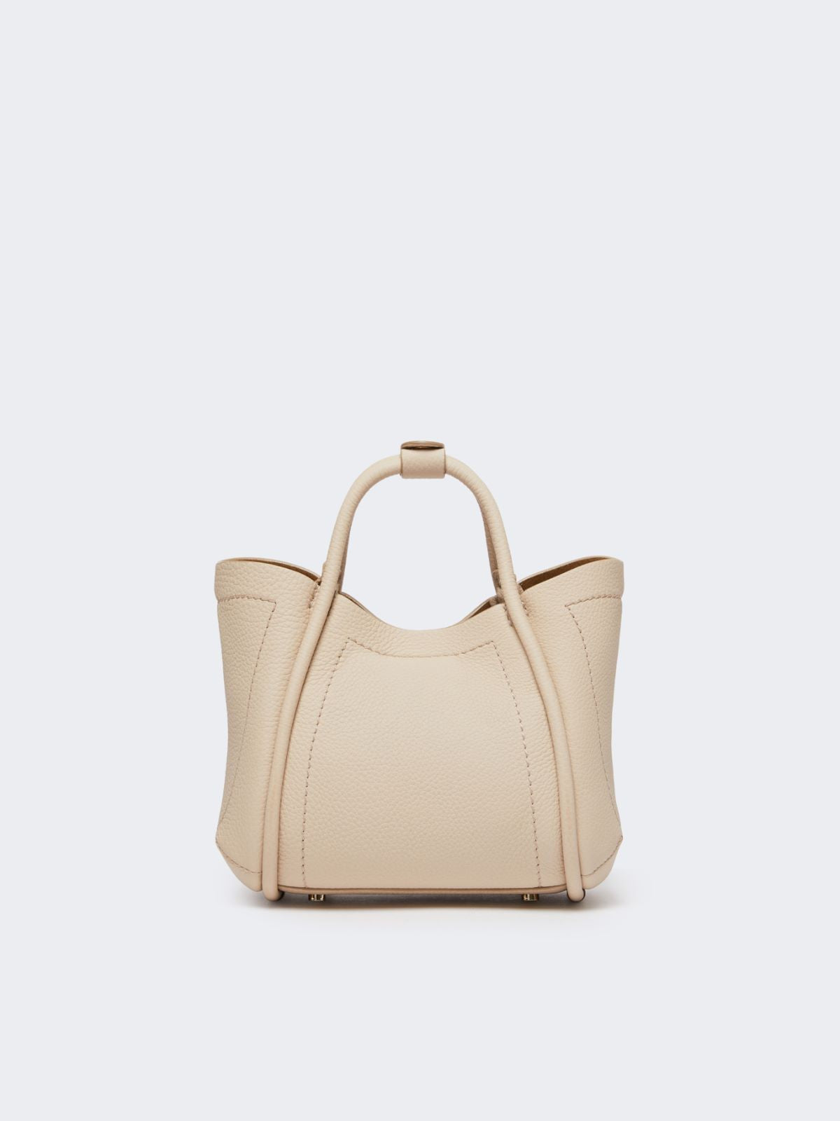 Extra-small leather Marine bag - Ice