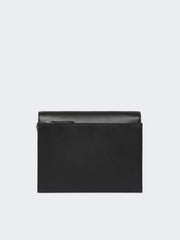 Medium crossbody bag in leather - Black