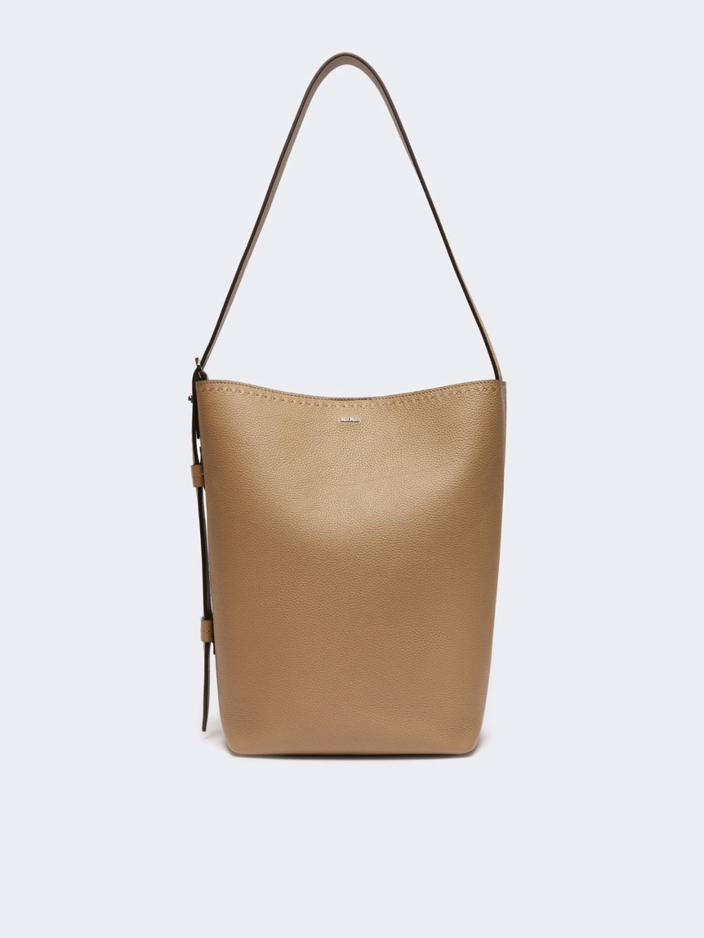 - Medium Archetipo leather bag - Mud
