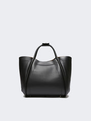 Small leather Marine bag - Black