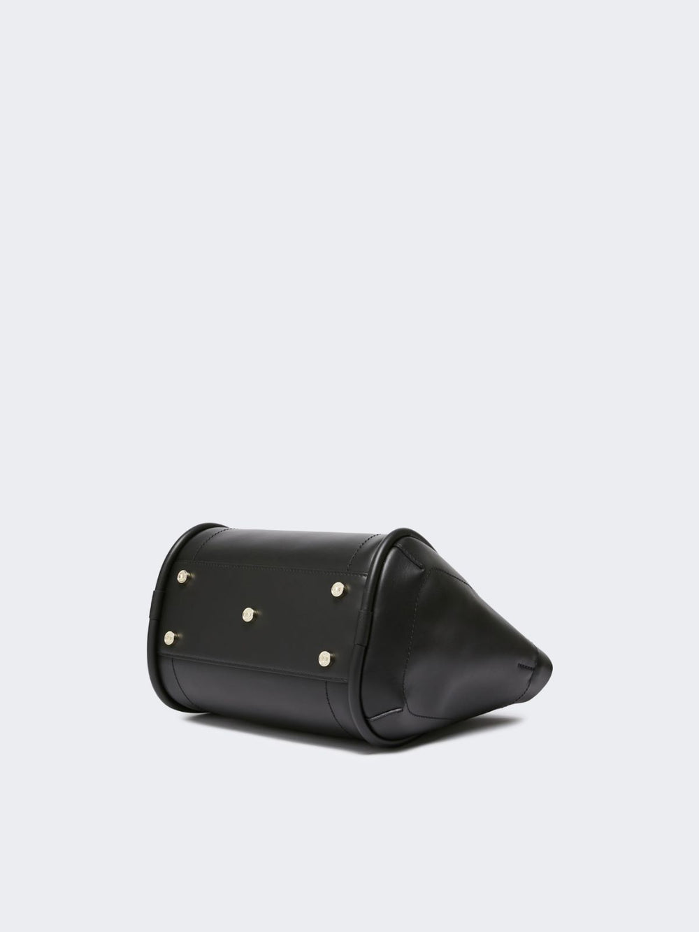 Small leather Marine bag - Black