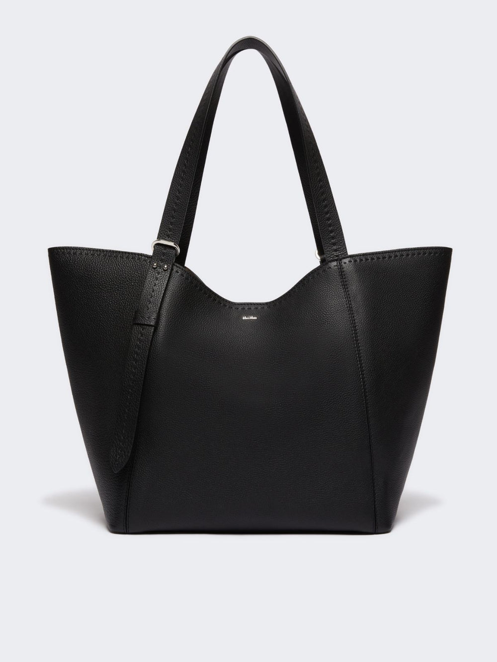 Leather Archetipo handbag - Black