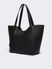 Leather Archetipo handbag - Black