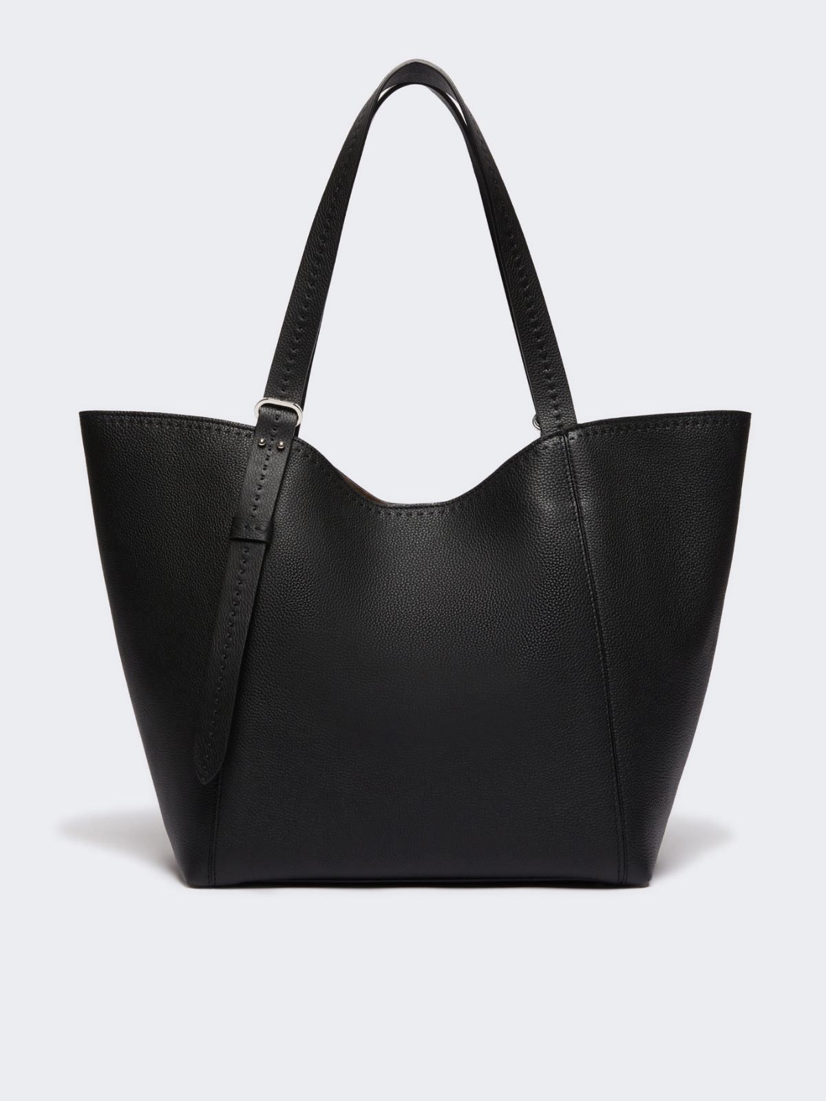 Leather Archetipo handbag - Black