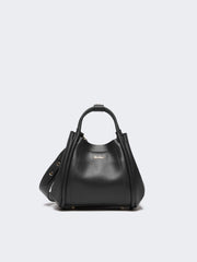 Extra-small leather Marine bag - Black