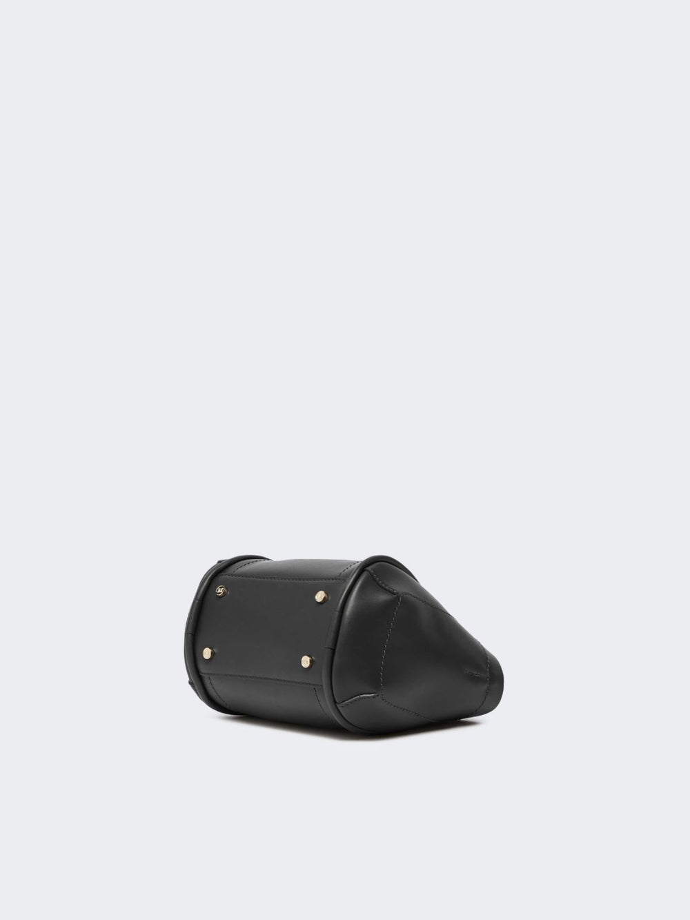 Extra-small leather Marine bag - Black