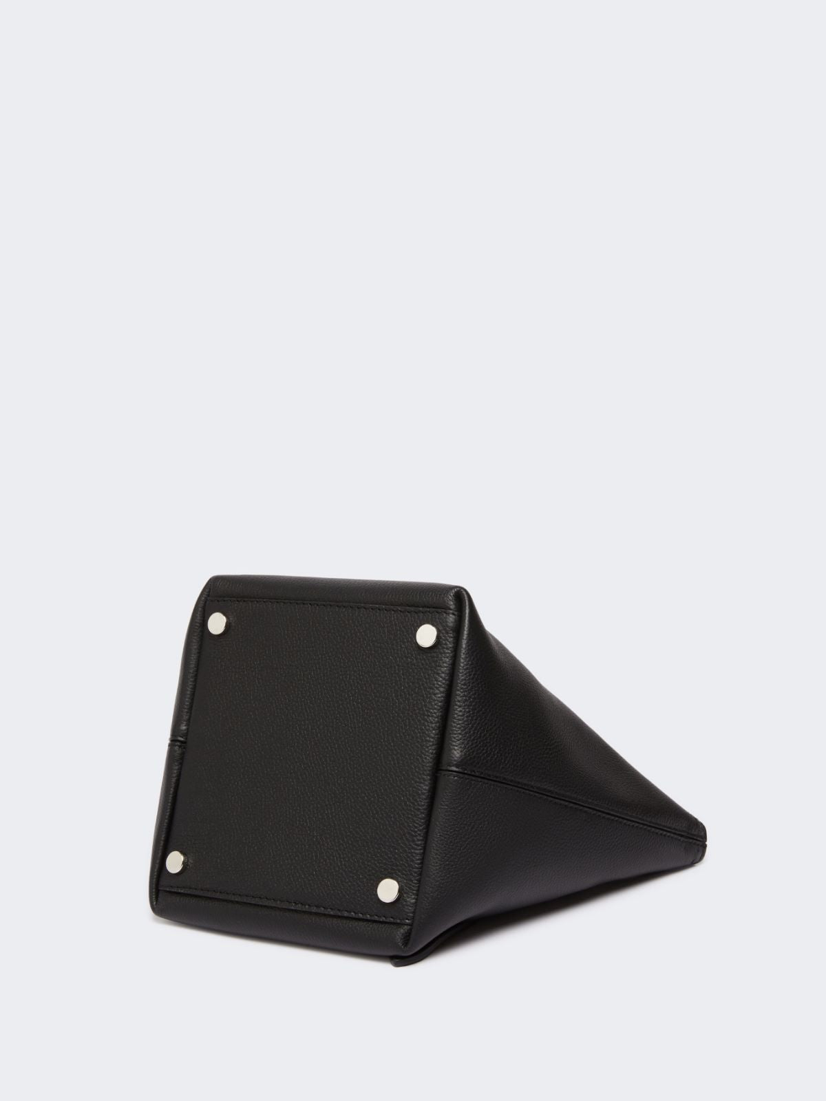 Extra-small leather Archetipo bag - Black