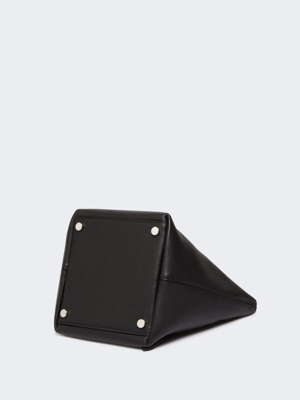 Extra-small leather Archetipo bag - Black