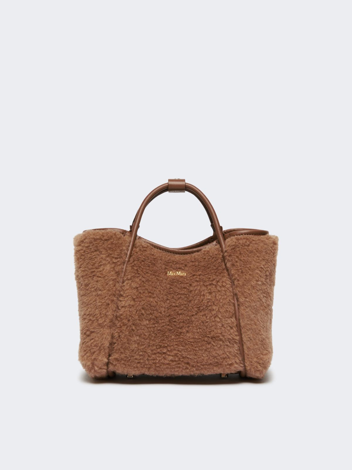 Extra-small Teddy-fabric Marine Bag - Camel