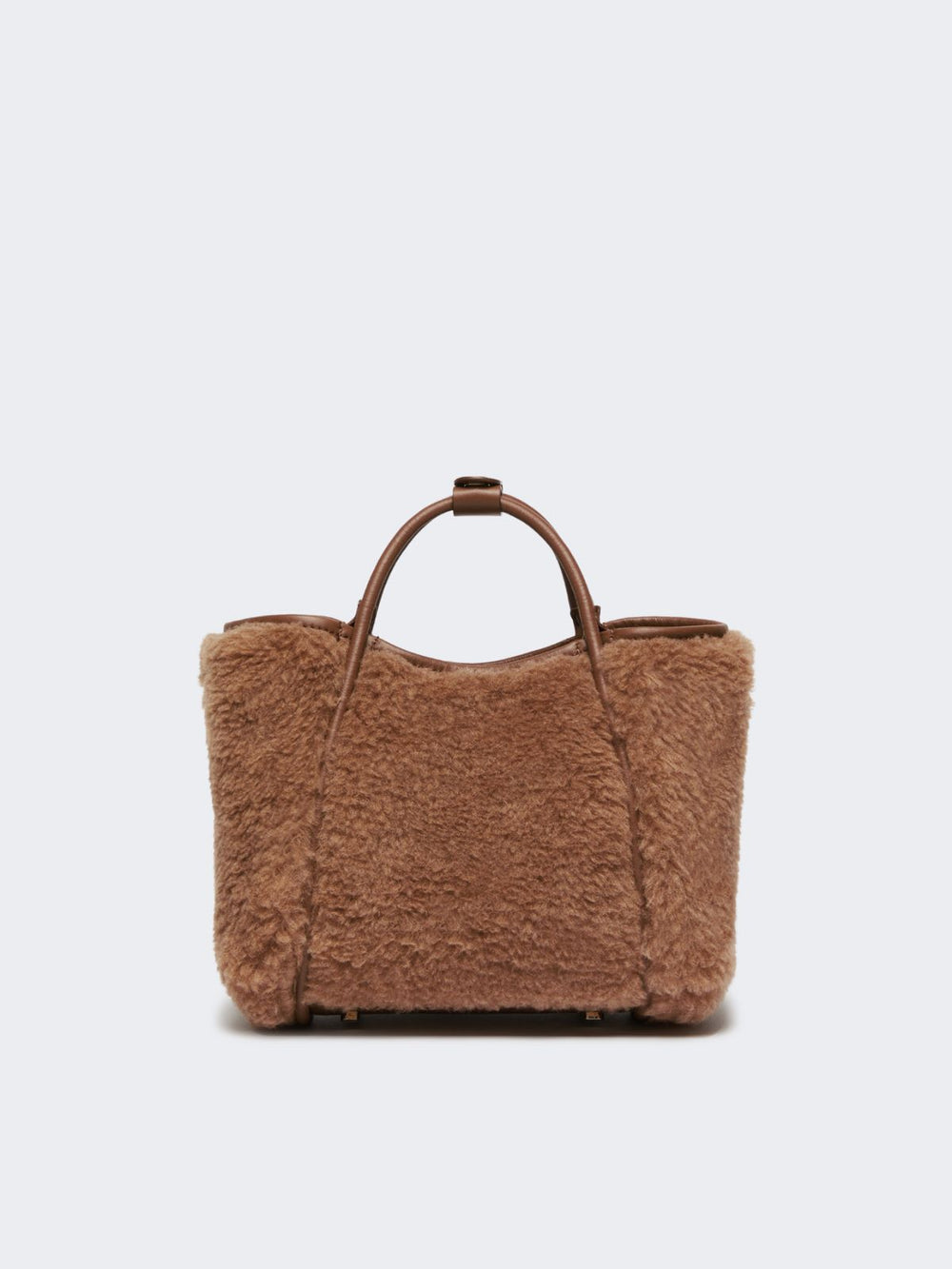 Extra-small Teddy-fabric Marine Bag - Camel