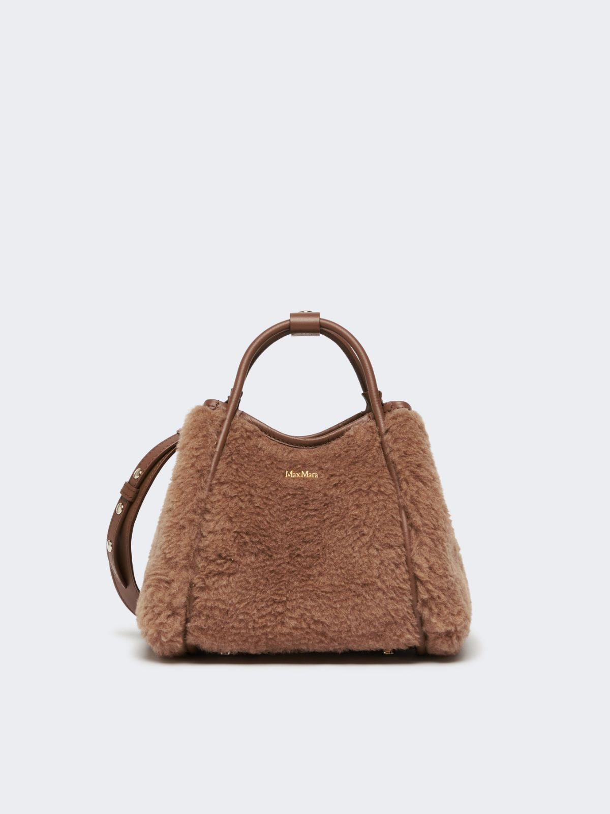 Extra-small Teddy-fabric Marine Bag - Camel