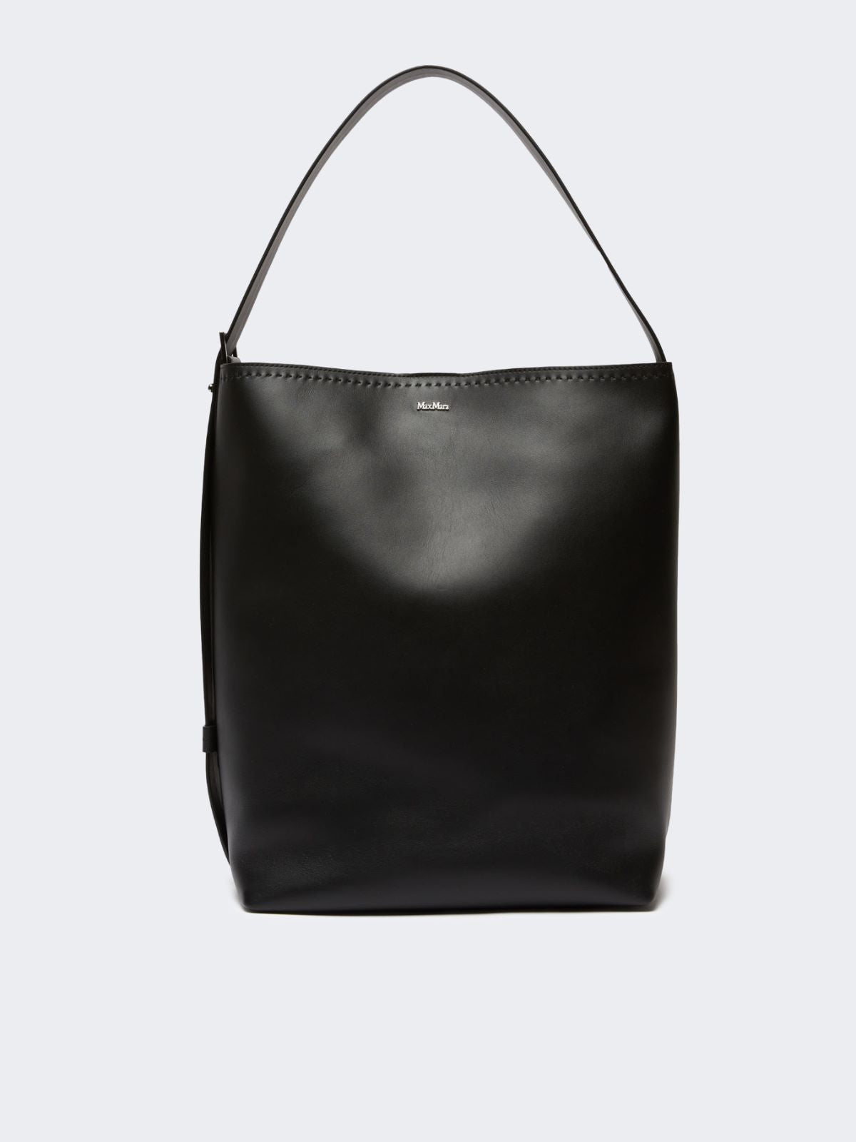 - Archetipo medium leather bag - Black