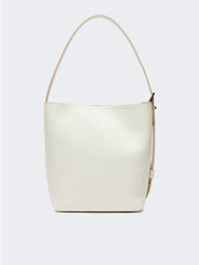 Archetipo small leather bag - White