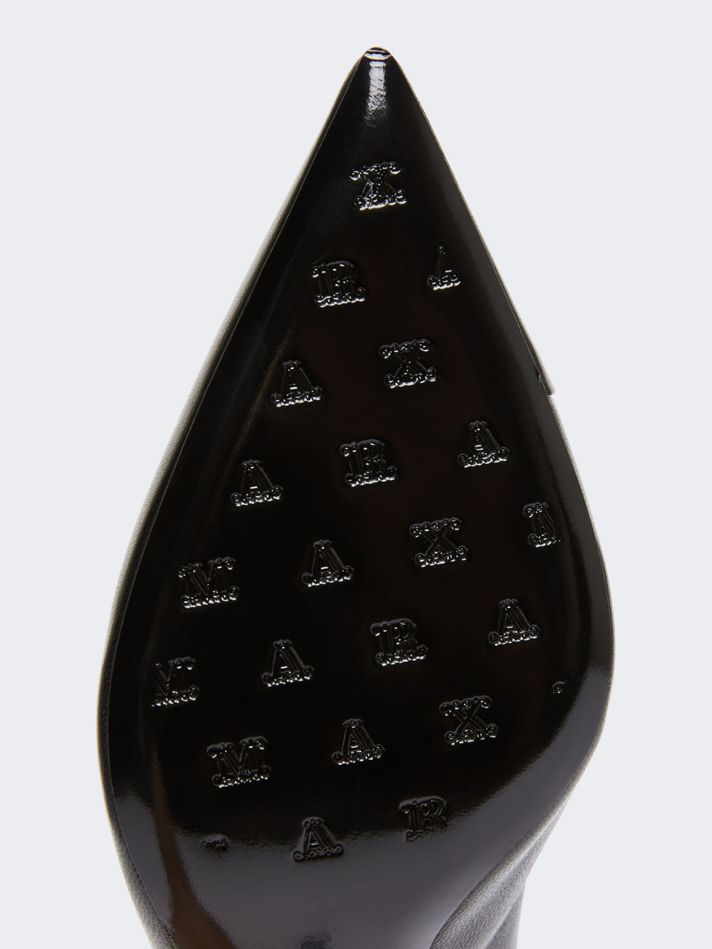 Nappa leather court shoes - Black