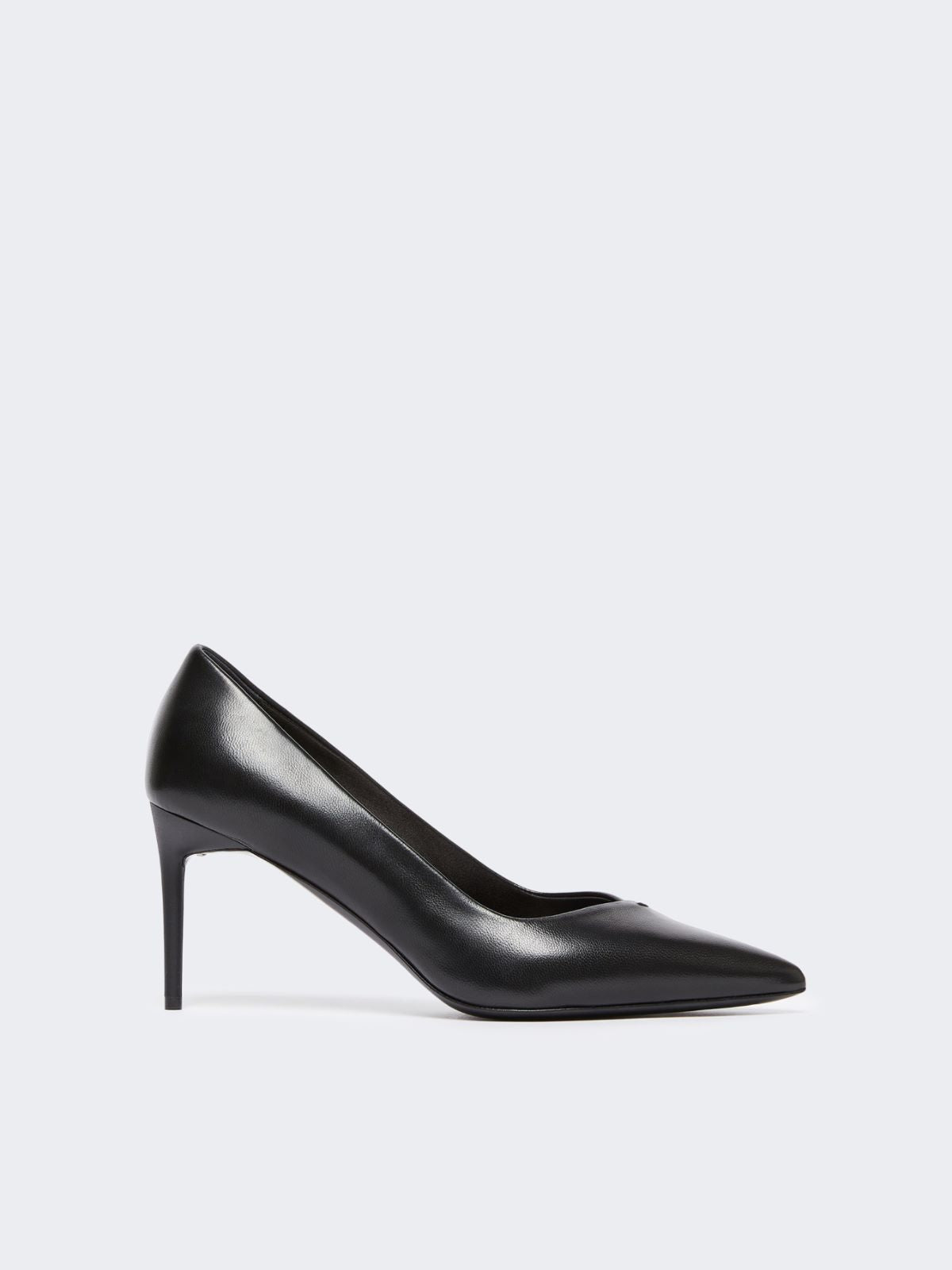 Nappa leather court shoes - Black