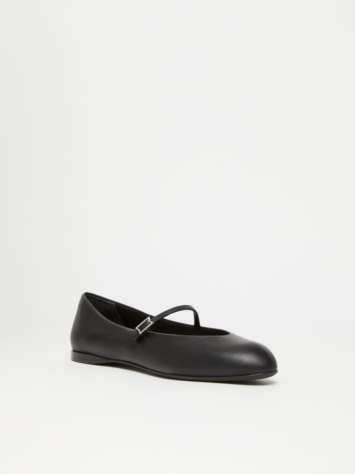 Nappa leather ballerinas - Black