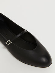 Nappa leather ballerinas - Black