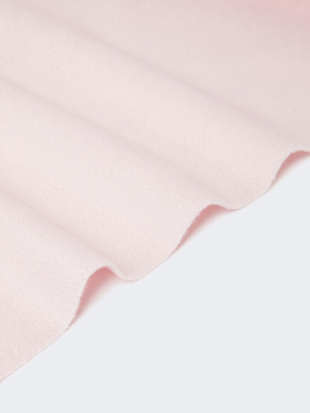 Embroidered and fringed cashmere stole - Pink