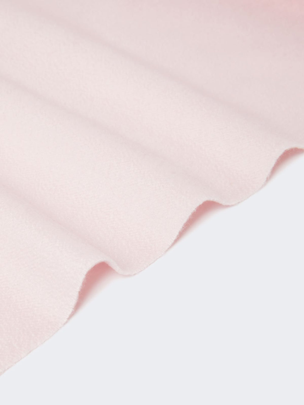 Embroidered and fringed cashmere stole - Pink