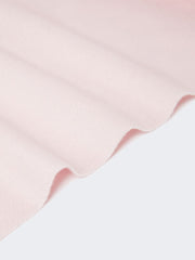 Embroidered and fringed cashmere stole - Pink