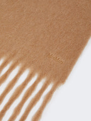 Alpaca-blend scarf - Camel