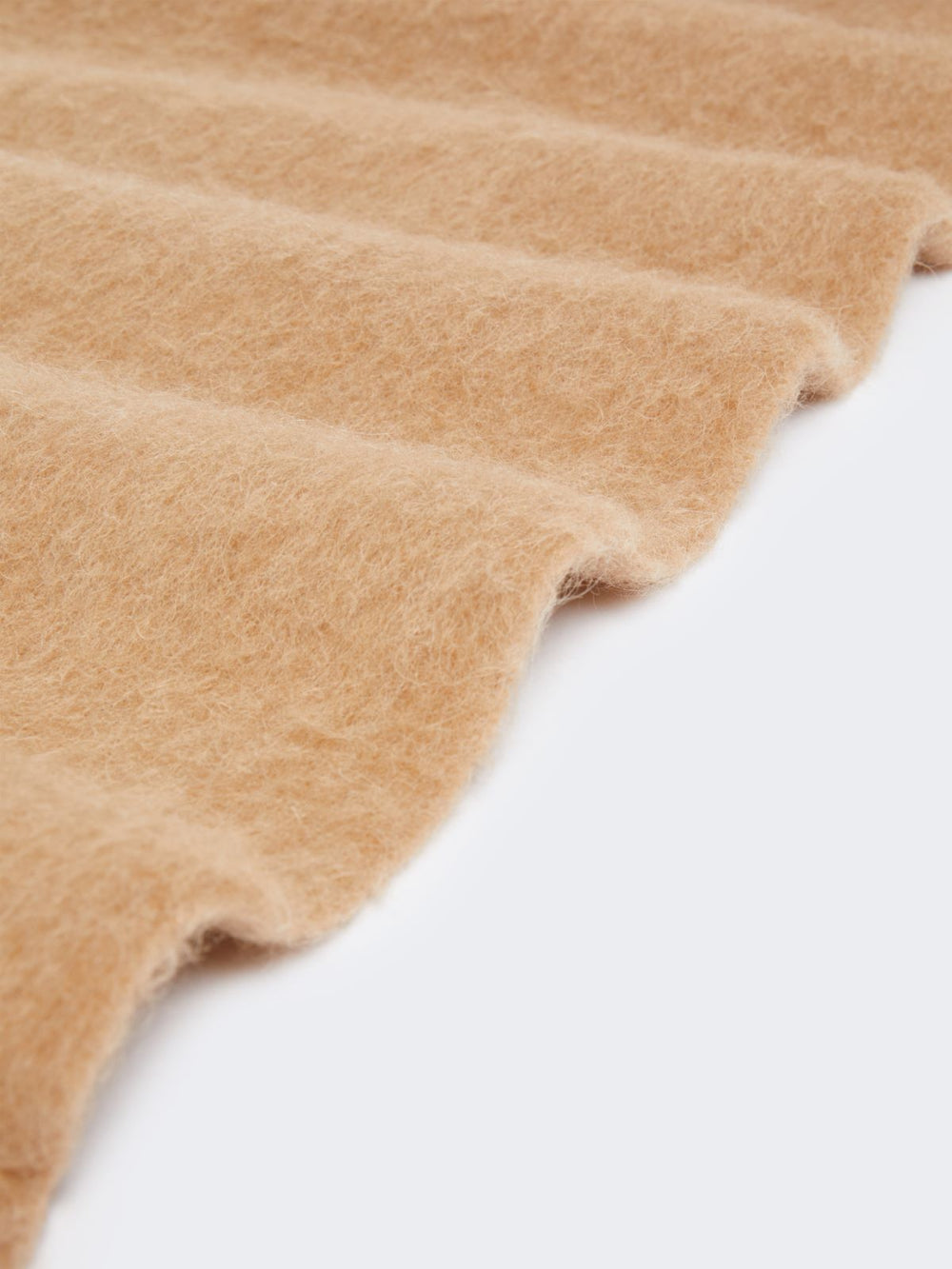 Alpaca-blend scarf - Camel