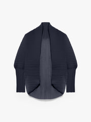 Pleated fabric shrug - Midnightblue