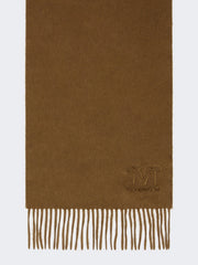 Monogram-embroidered cashmere stole - Colonial