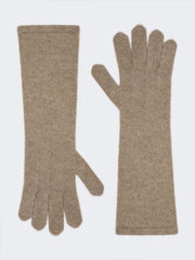 Cashmere gloves - Beige