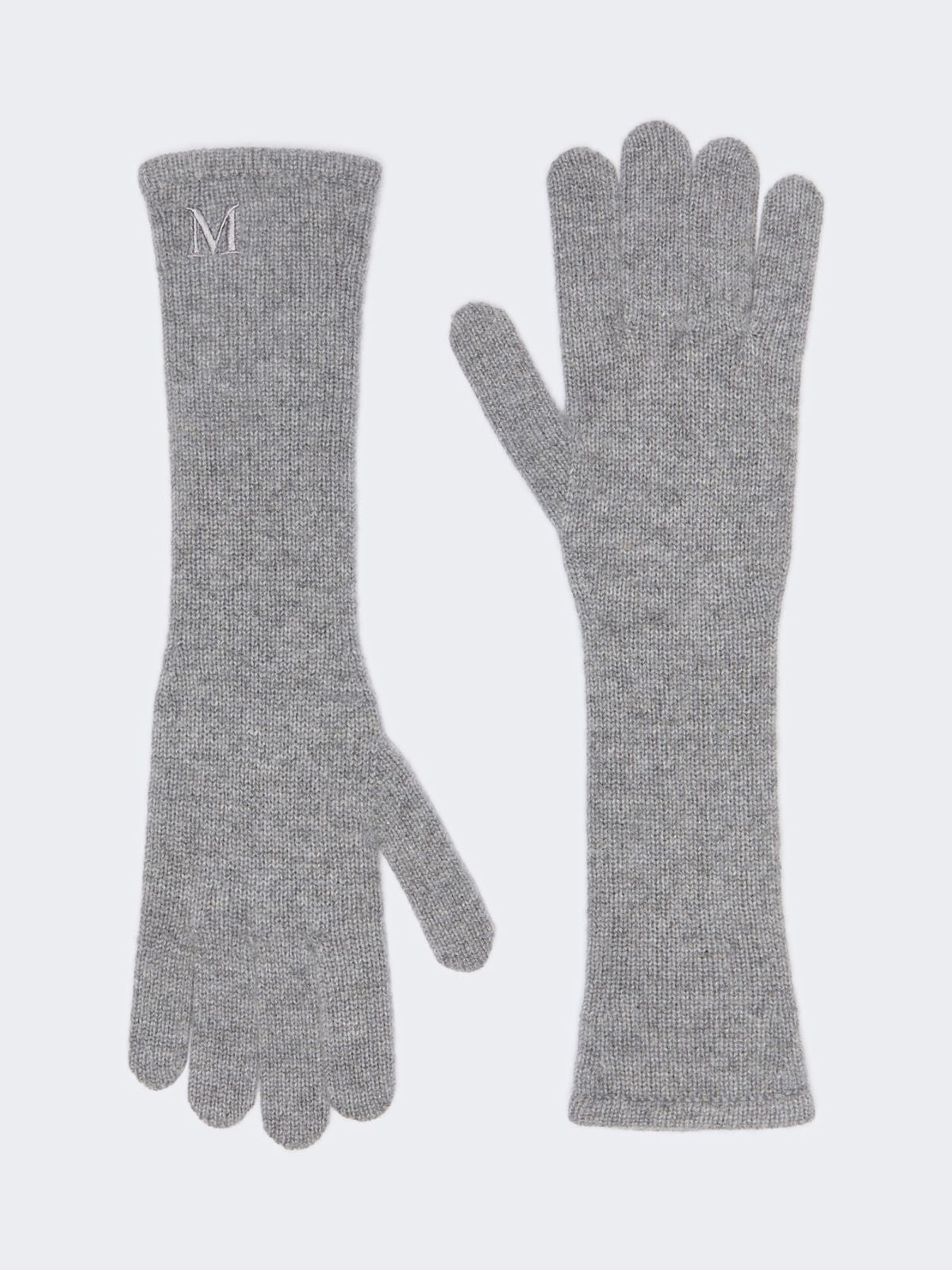 Cashmere gloves - Light grey