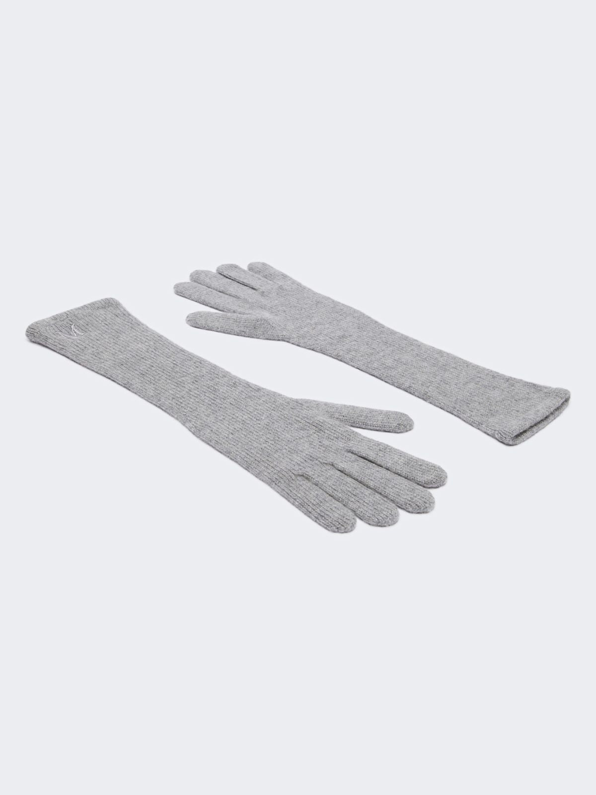 Cashmere gloves - Light grey