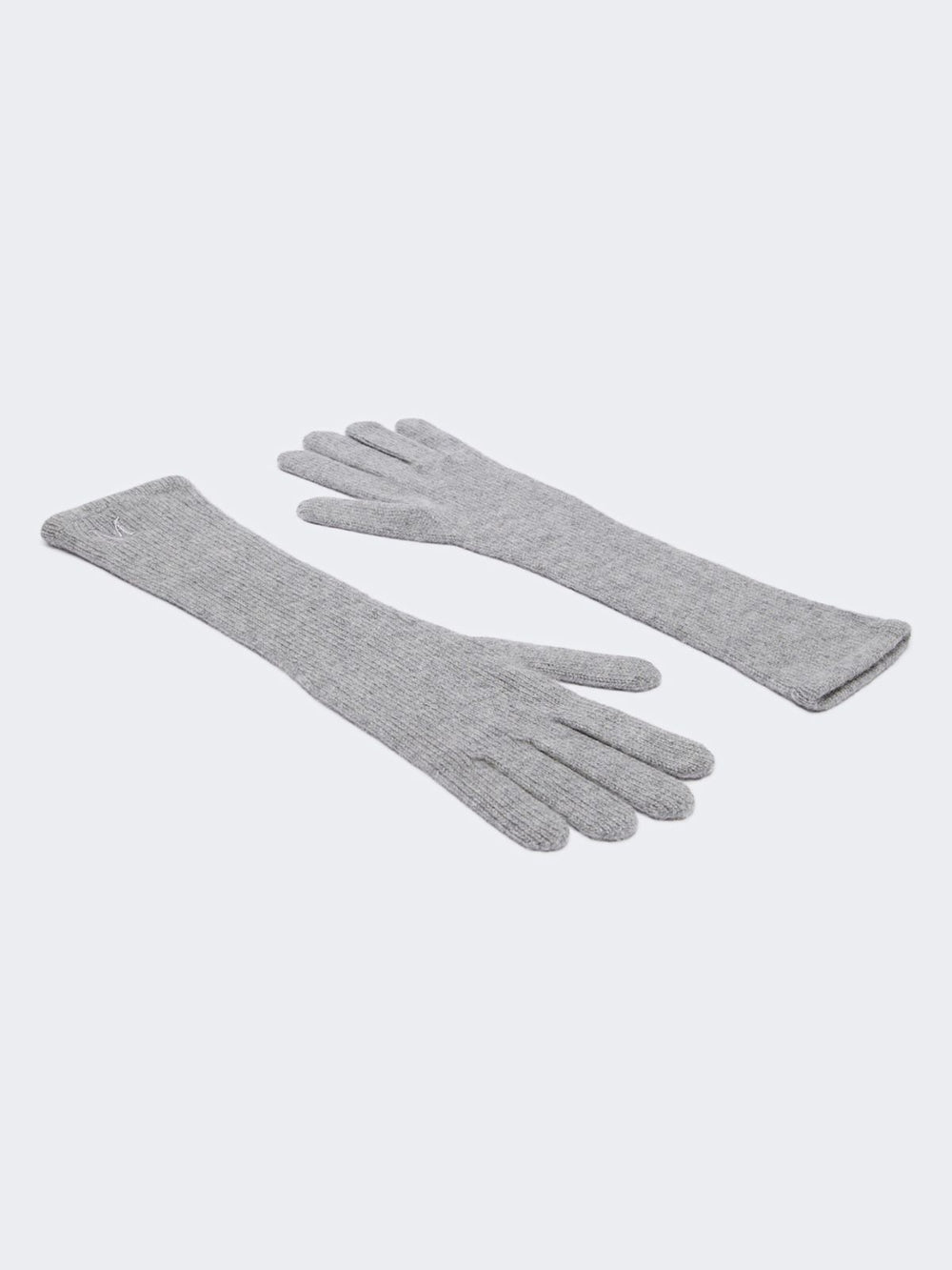 Cashmere gloves - Light grey